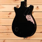 Gretsch Limited Stephen Stern Masterbuilt '62 Duo Jet Relic semi-hollow electric guitar aged black over shell pink with P90 pickups