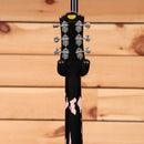 Gretsch Limited Stephen Stern Masterbuilt 62 Duo Jet Relic electric guitar aged black over shell pink with P90 pickups