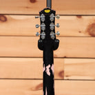 Gretsch Limited Stephen Stern Masterbuilt 62 Duo Jet Relic electric guitar aged black over shell pink with P90 pickups