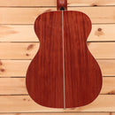 Boucher SG21G natural acoustic guitar dreadnought body with center seam detail