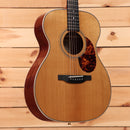 Boucher SG21G natural acoustic guitar dreadnought with tortoiseshell pickguard and binding