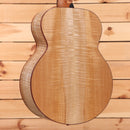 Boucher PSSG163 parlor acoustic guitar natural finish with figured wood grain back