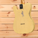Fender Custom Shop 1950 Double Esquire Relic electric guitar Nocaster Blonde with single-coil pickups