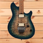 EVH Wolfgang Special electric guitar Indigo Burst with dual humbucker pickups and Floyd Rose tremolo