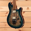 EVH Wolfgang Special electric guitar Indigo Burst with dual humbuckers and Floyd Rose tremolo