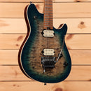 EVH Wolfgang Special QM electric guitar Indigo Burst with dual humbucker pickups