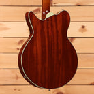 Eastman Romeo semi-hollow body electric guitar California Goldburst pre-owned with cream binding