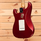 Fender Custom Shop Righteous Reissue Late 1962 Stratocaster relic electric guitar Fire Mist Red with single-coil pickups