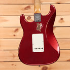 Fender Custom Shop Righteous Reissue Late 1962 Stratocaster relic electric guitar Fire Mist Red with single-coil pickups