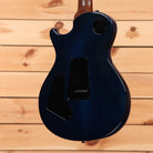 PRS Private Stock SingleCut Trem electric guitar turquoise quilt with tremolo bridge and single-cutaway body
