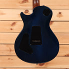 PRS Private Stock Singlecut Trem electric guitar Turquoise Quilt with tremolo bridge and humbucker pickups