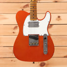 Fender Postmodern Telecaster Journeyman Relic electric guitar Faded Aged Candy Tangerine with white pickguard