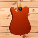 Fender Postmodern Telecaster Journeyman Relic electric guitar Faded Aged Candy Tangerine with single-coil pickups