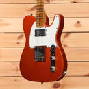 Fender Postmodern Telecaster Journeyman Relic electric guitar Faded Aged Candy Tangerine with single-coil pickups