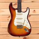 Fender Custom Shop Limited Troposphere Stratocaster heavy relic tobacco sunburst electric guitar with three single-coil pickups