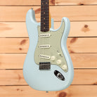 Fender Custom Shop Custom 1959 Hardtail Stratocaster electric guitar Sonic Blue relic with single-coil pickups