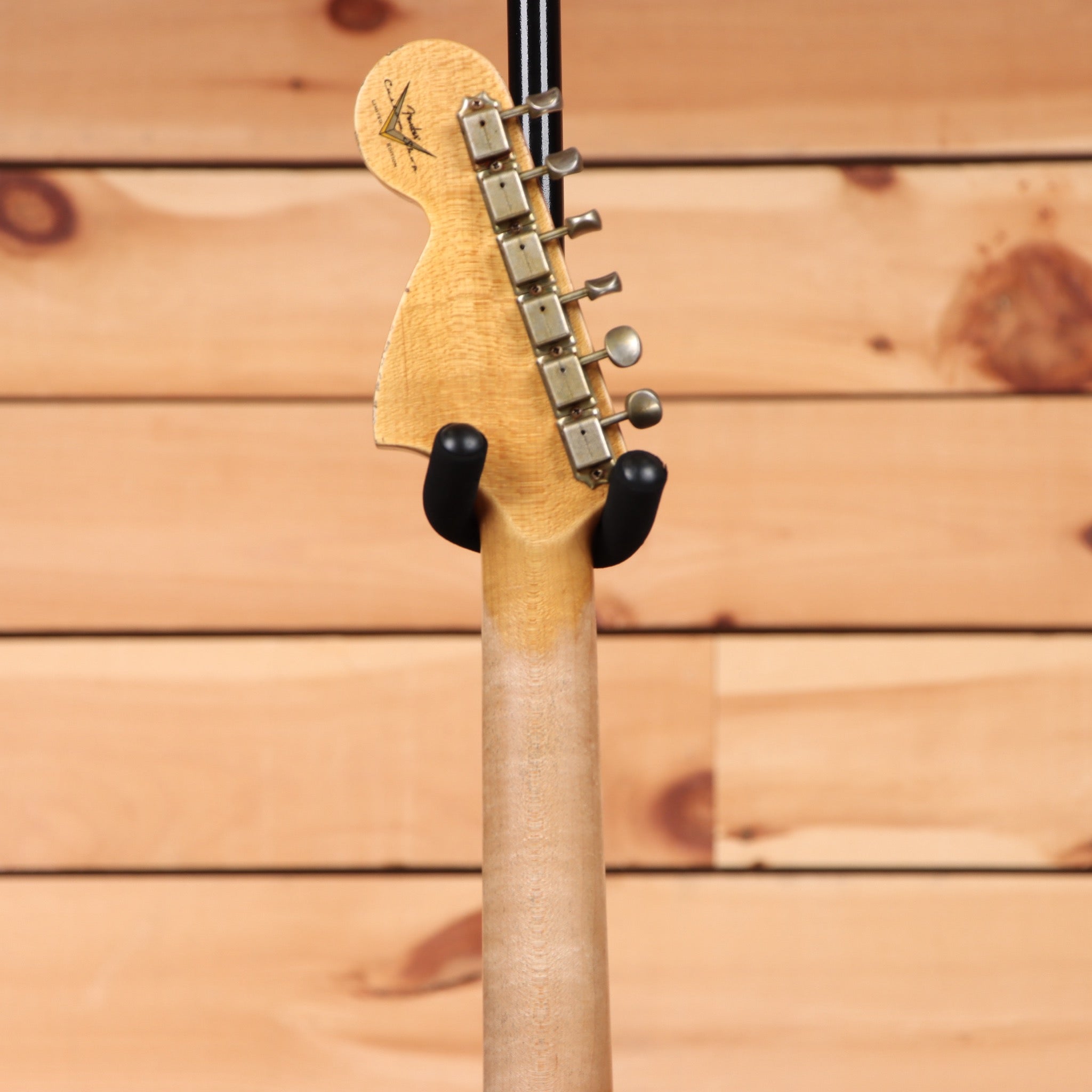 Fender Custom Shop Limited 1967 Stratocaster HSS Relic electric guitar Dakota Red aged finish with maple neck