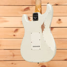 Fender Custom Shop Limited 1967 Stratocaster HSS Relic electric guitar Olympic White aged finish with single-coil pickups
