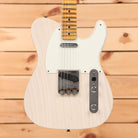 Fender Custom Shop 1958 Telecaster Journeyman Relic electric guitar Aged White Blonde with single-coil pickups