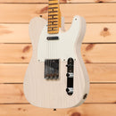Fender Custom Shop 1958 Telecaster Journeyman Relic electric guitar Aged White Blonde with single-coil pickups