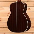 Martin J40 dreadnought acoustic guitar natural finish with cream binding and rosewood back sides