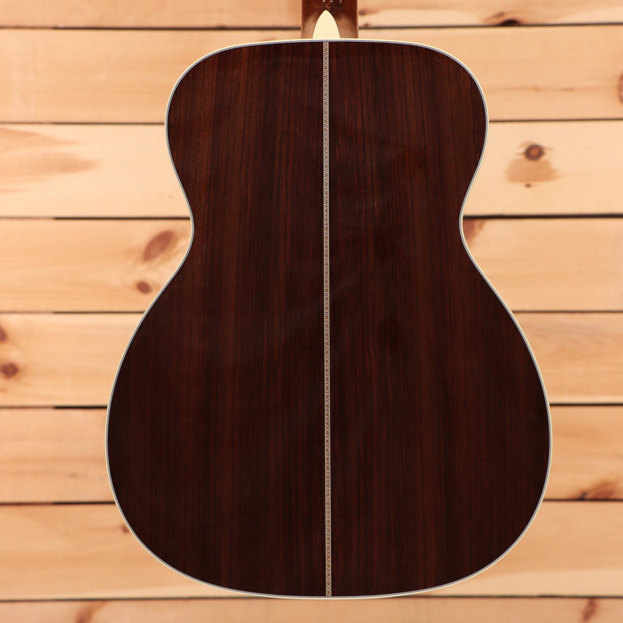 Martin J40 acoustic guitar natural finish with white binding and rosewood back