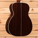 Martin J40 dreadnought acoustic guitar natural finish with white binding and rosewood back