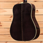 Gibson Dove Original M2M dreadnought acoustic guitar trans ebony with cream binding