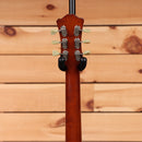 Eastman T185MX semi-hollow body electric guitar Goldburst finish with vintage-style tuning pegs