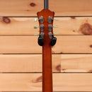 Eastman T185MX semi-hollow electric guitar Goldburst with chrome tuners and black pickguard