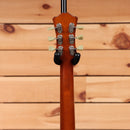 Eastman T185MX semi-hollow body electric guitar Goldburst with chrome tuners and black pickguard