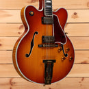 Gibson L5 double-cutaway semi-hollow electric guitar Iced Tea pre-owned with f-holes and gold hardware