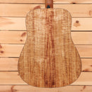 Boucher LESG172 dreadnought acoustic guitar natural finish with visible wood grain detail