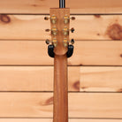 Boucher LESG172 acoustic guitar natural finish gold tuning machines black headstock ears