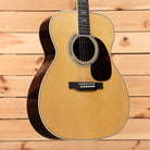 Martin J40 dreadnought acoustic guitar natural finish with silver binding