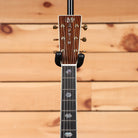Martin J40 dreadnought acoustic guitar natural finish with rosewood fretboard and gold tuners