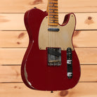 Fender Custom Shop Limited 1953 Telecaster Relic electric guitar Cimarron Red with single-coil pickup