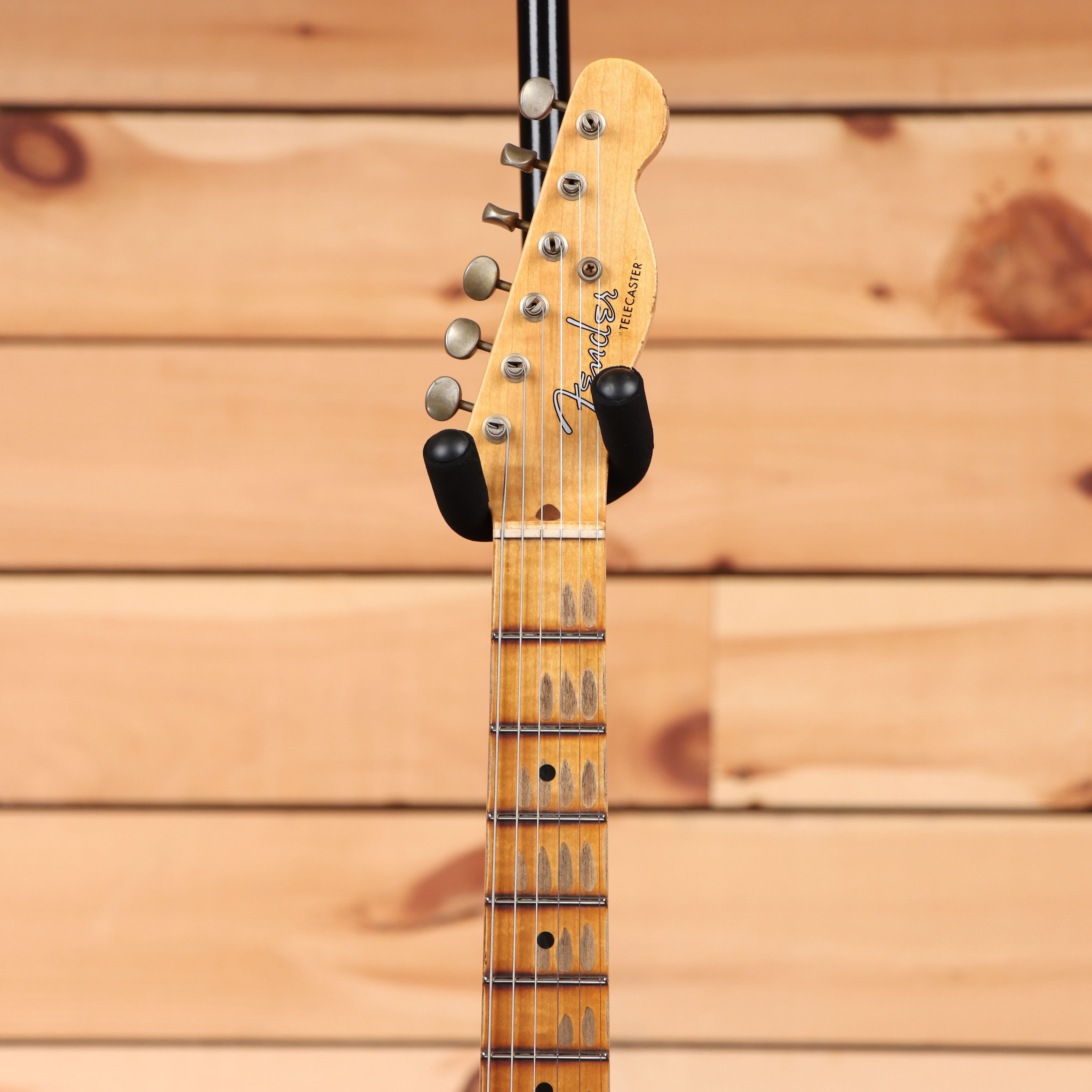 Fender Custom Shop Limited 1953 Telecaster Relic electric guitar Cimarron Red with maple neck and single-coil pickups