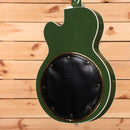 Gretsch G6618MG Martin Gore Anniversary semi-hollow electric guitar Smoke Green with black leather center block