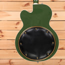 Gretsch G6618MG Martin Gore Anniversary semi-hollow electric guitar Smoke Green with black leather center block