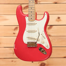Fender Custom Shop Limited Greg Fessler Masterbuilt 1957 Stratocaster electric guitar Fiesta Red with single-coil pickups