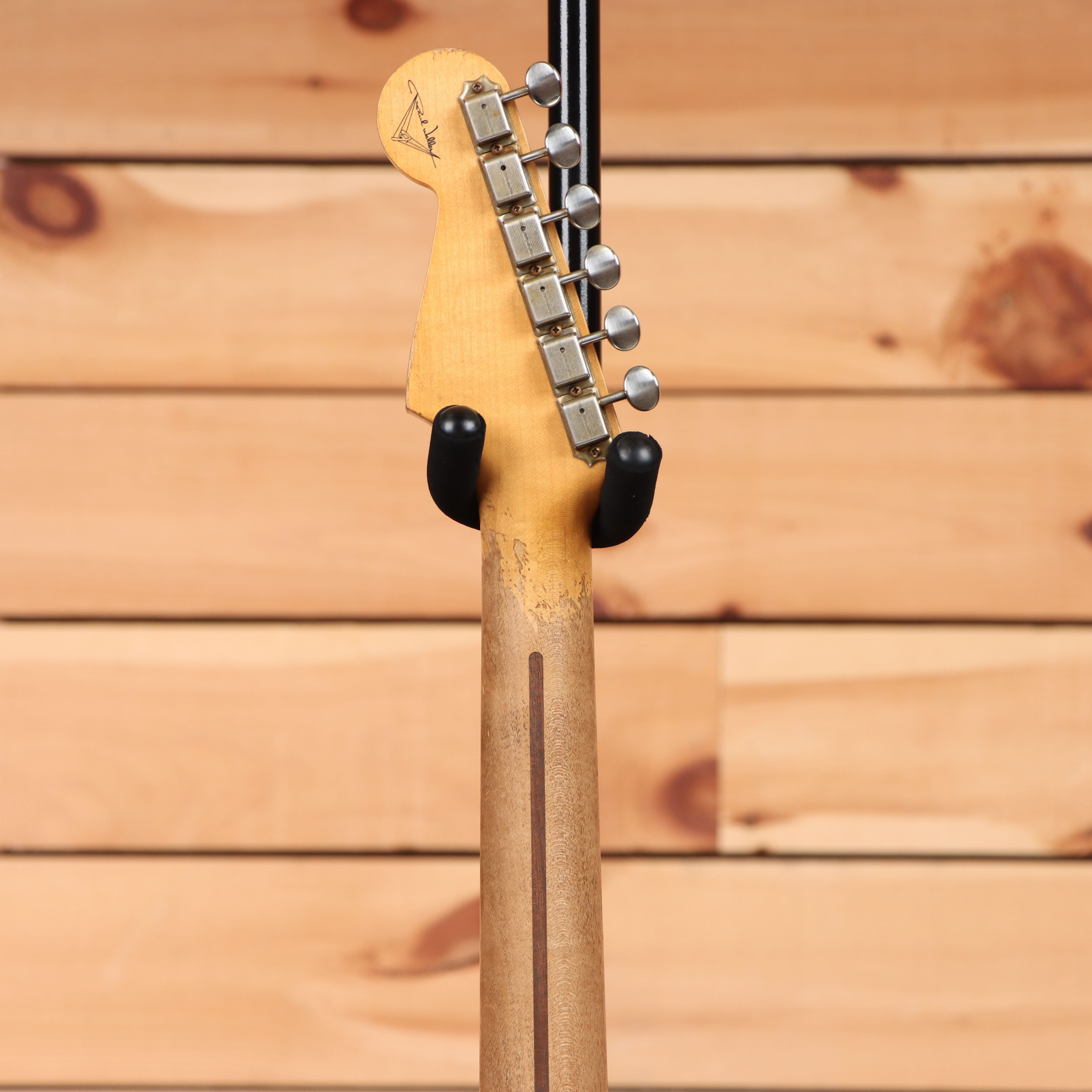 Fender Custom Shop Limited Paul Waller Masterbuilt 1959 Stratocaster Relic electric guitar Faded 3-Color Sunburst with vintage tuning machines
