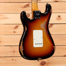Fender Custom Shop 1961 Stratocaster heavy relic electric guitar super faded aged 3-tone sunburst with white pickguard