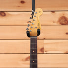 Fender Custom Shop Limited 1963 Stratocaster Journeyman Relic electric guitar Lake Placid Blue with maple neck