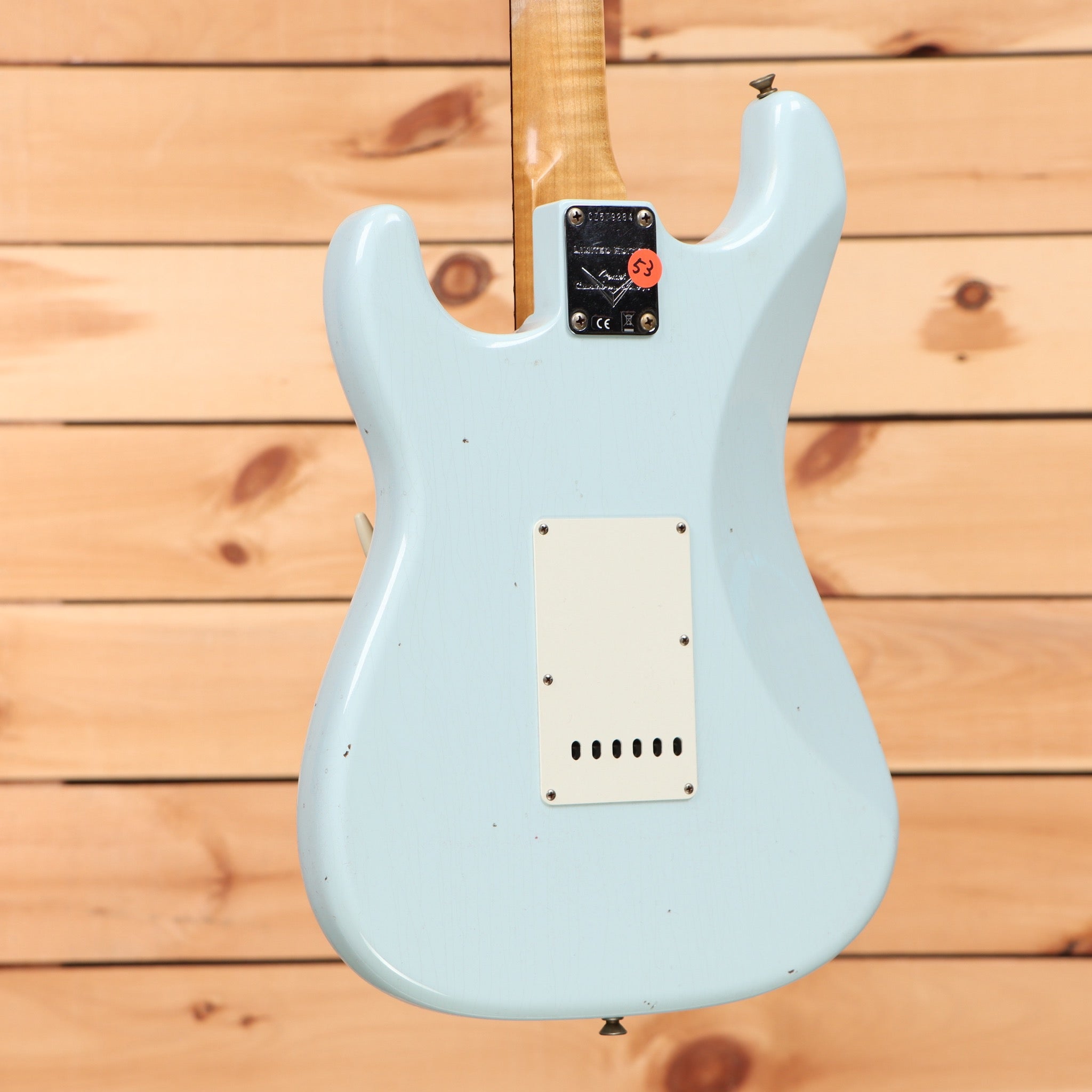 Fender Custom Shop Limited 1959 Special Stratocaster electric guitar super faded sonic blue journeyman relic with single-coil pickups