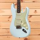 Fender Custom Shop 1959 Special Stratocaster electric guitar super faded sonic blue with mint green pickguard