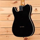 Fender Custom Shop 1960 Telecaster Custom Journeyman Relic electric guitar faded aged black with single-coil pickups