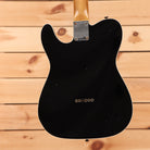 Fender Custom Shop 1960 Telecaster Custom Journeyman Relic electric guitar faded aged black with single-coil pickups