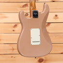 Fender Custom Shop 1959 Stratocaster Journeyman Relic electric guitar Dirty Shell Pink with white pickguard