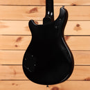 Paul Reed Smith McCarty 594 electric guitar Satin Black finish showing rear body with control cavity cover